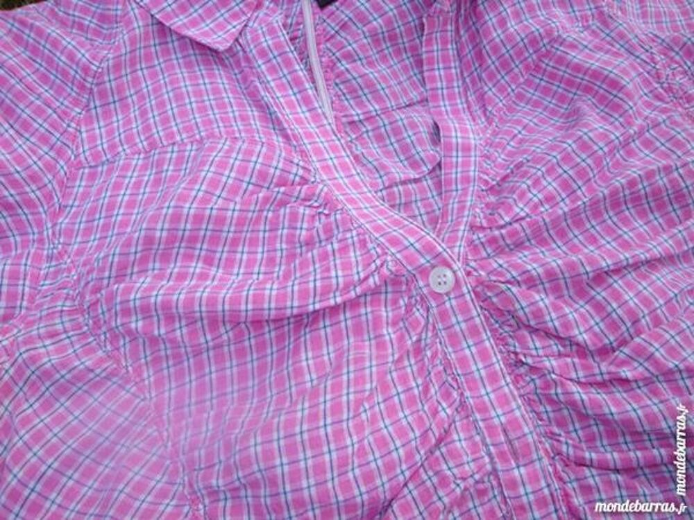 Chemisier fantaisie &agrave; petits carreaux Vêtements