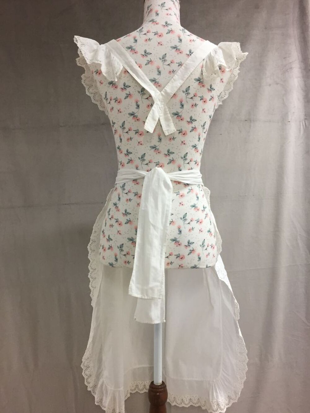 Tablier Ancien de service Sexy Vintage 1900 Coton&amp;Dentelle Vêtements