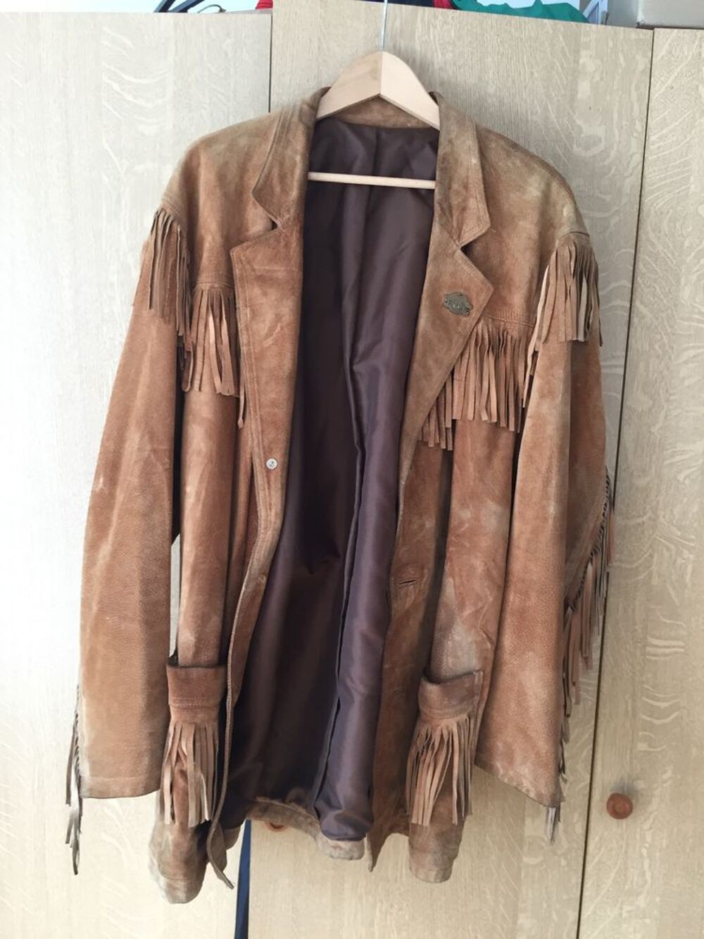 veste en peau Western V�tements