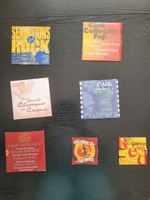Lot de 7 CD ? Compilations Rock, Cinéma, Classique et Dance 10 La Chapelle-d'Armentières (59)