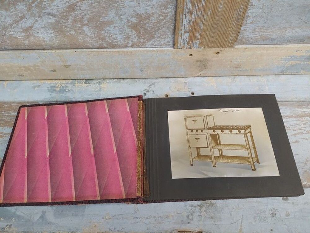 Album Publicitaire Photographies Cuisini&egrave;res &agrave; Bois ca1930 