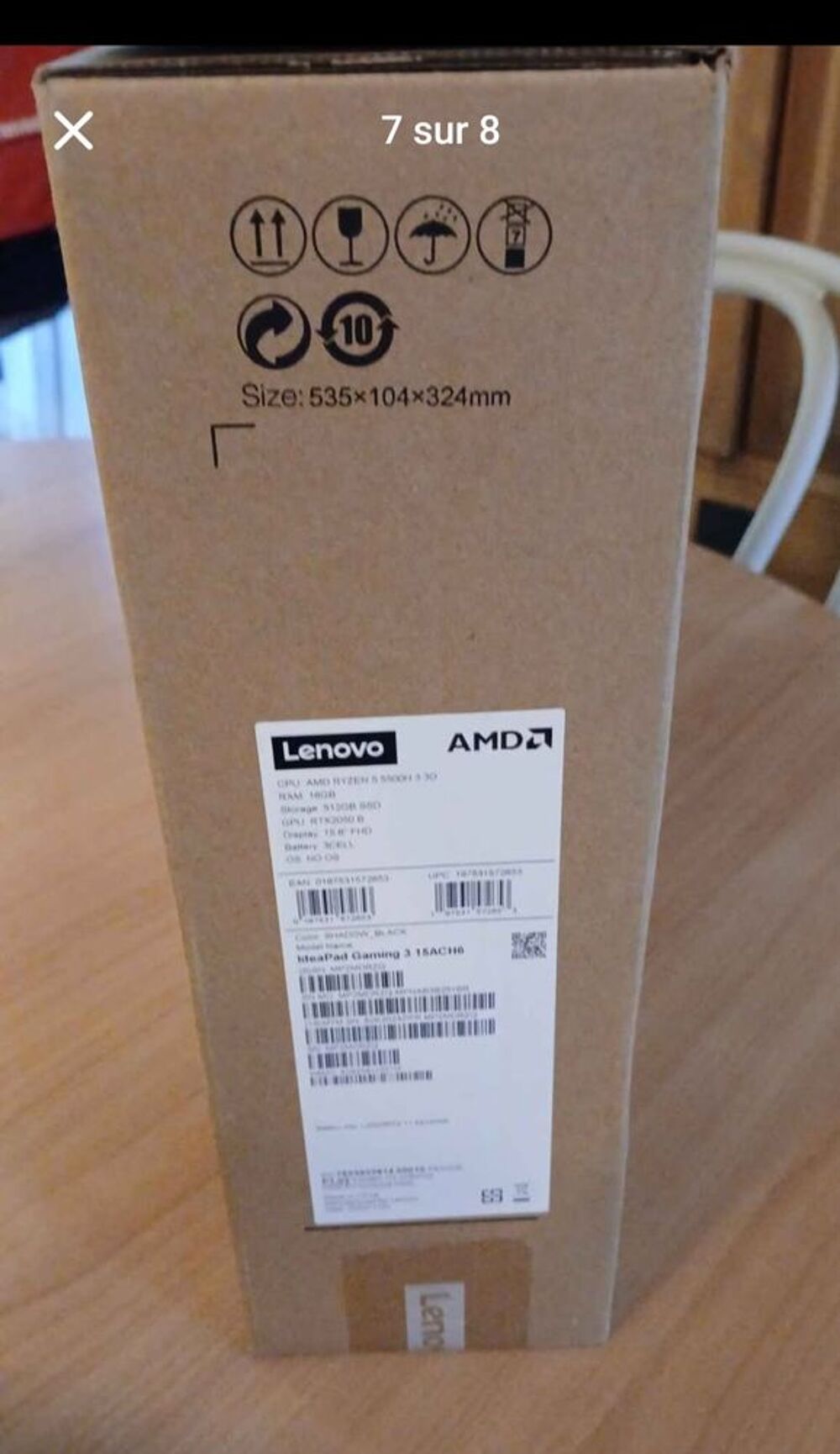 Pc gamer Lenovo IdeaPad Gaming 3 et clavier Empire k300 Matériel informatique