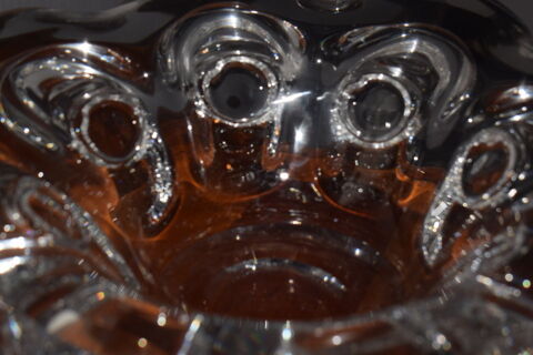 grande coupe a fruits en cristal de val st lambert sign�e 120 Fameck (57)