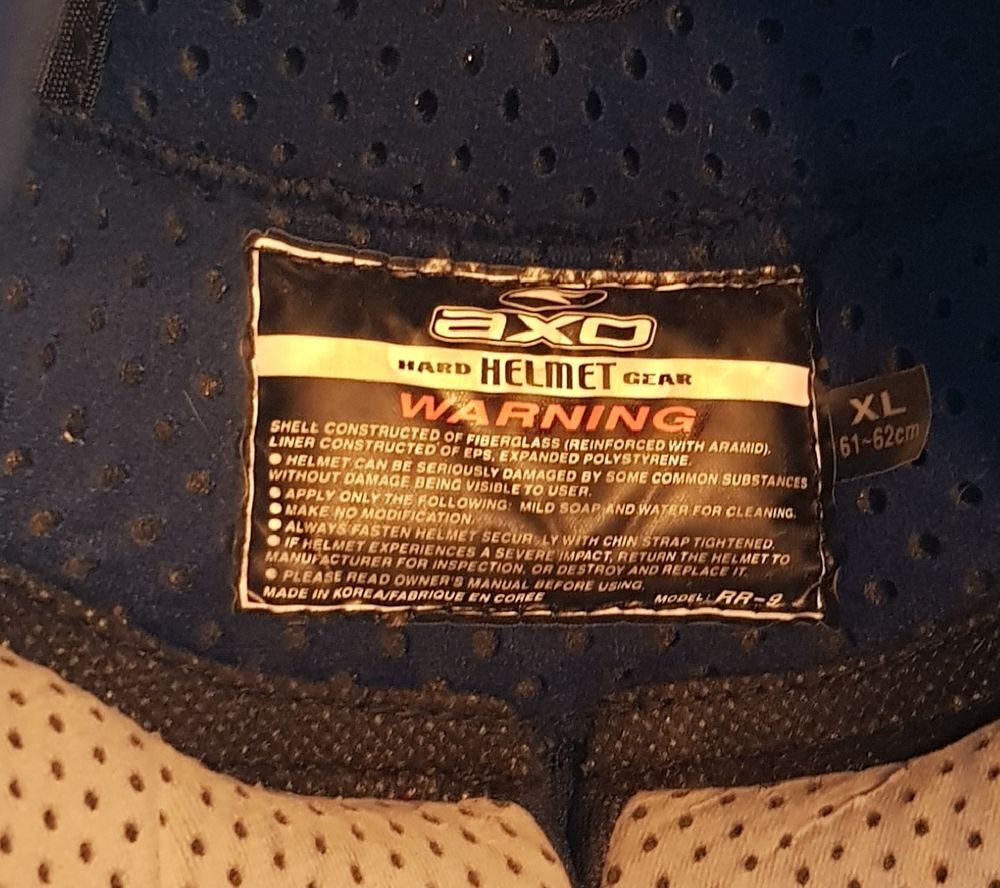 Casque de moto int&eacute;gral AXO - NEUF Sports