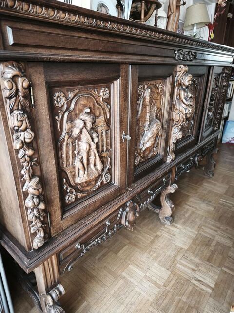 SALLE A MANGER STYLE RENAISSANCE-JENRI II et 2  CHEVETS 1000 Paris 20 (75)