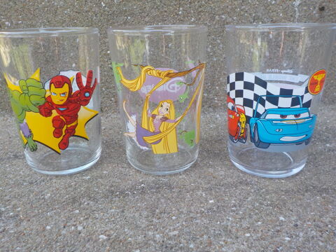 LOT DE 3 VERRES A MOUTARDE IRONMAN RAIPONCE CARS
2 Bubry (56)