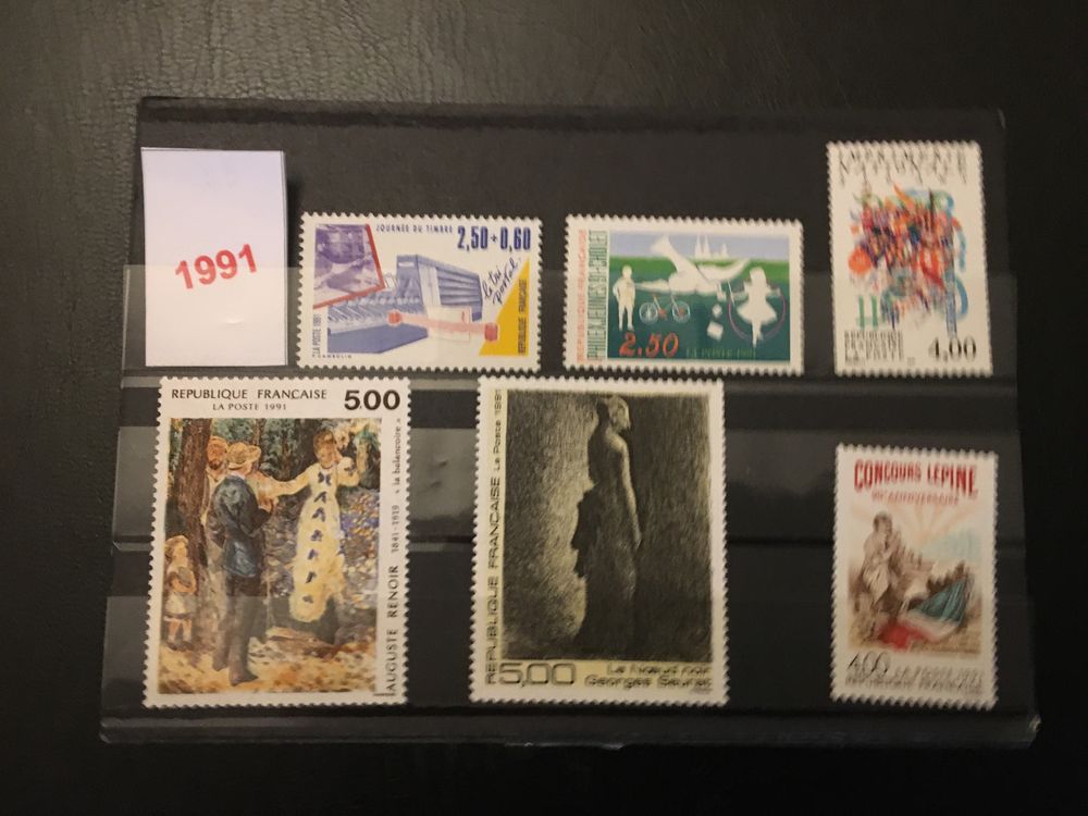 TIMBRES ** NEUFS DE FRANCE 1991 