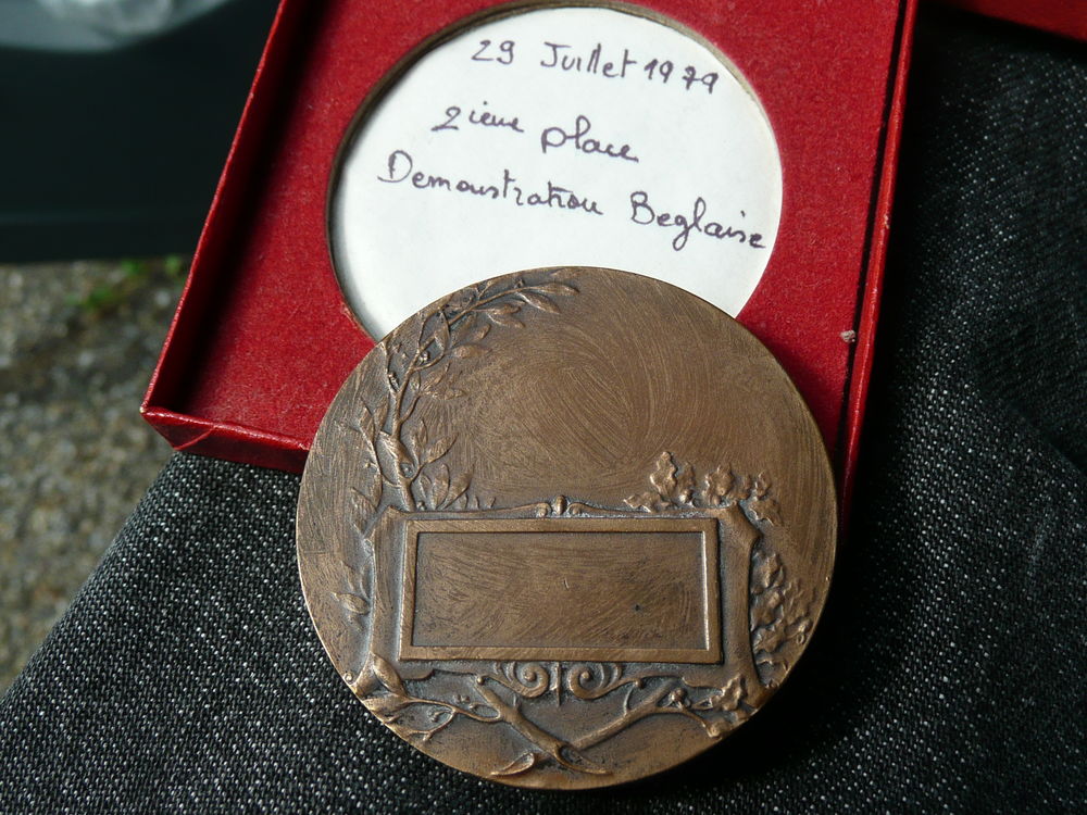M&eacute;daille bronze Voile R&eacute;gates 2 i&eacute;me place 