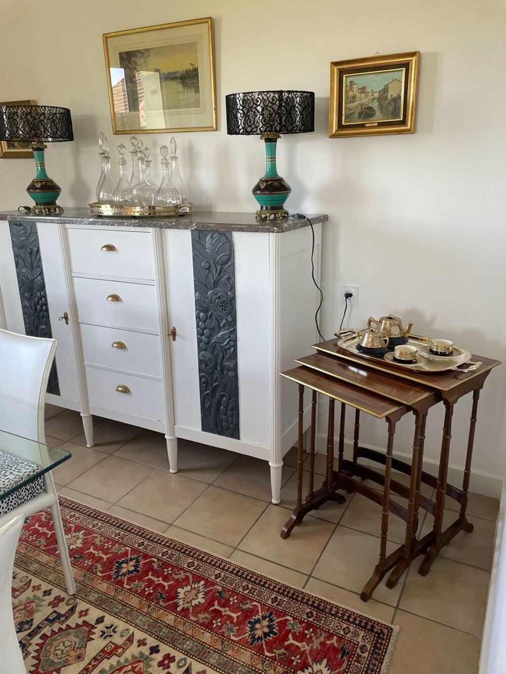 chaises, table, buffet Meubles