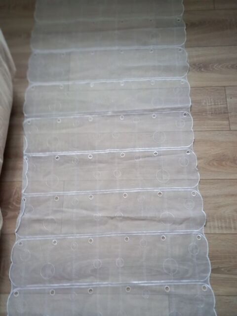 Paire de rideaux blancs 70 X 160 cm 5 Villiers (86)