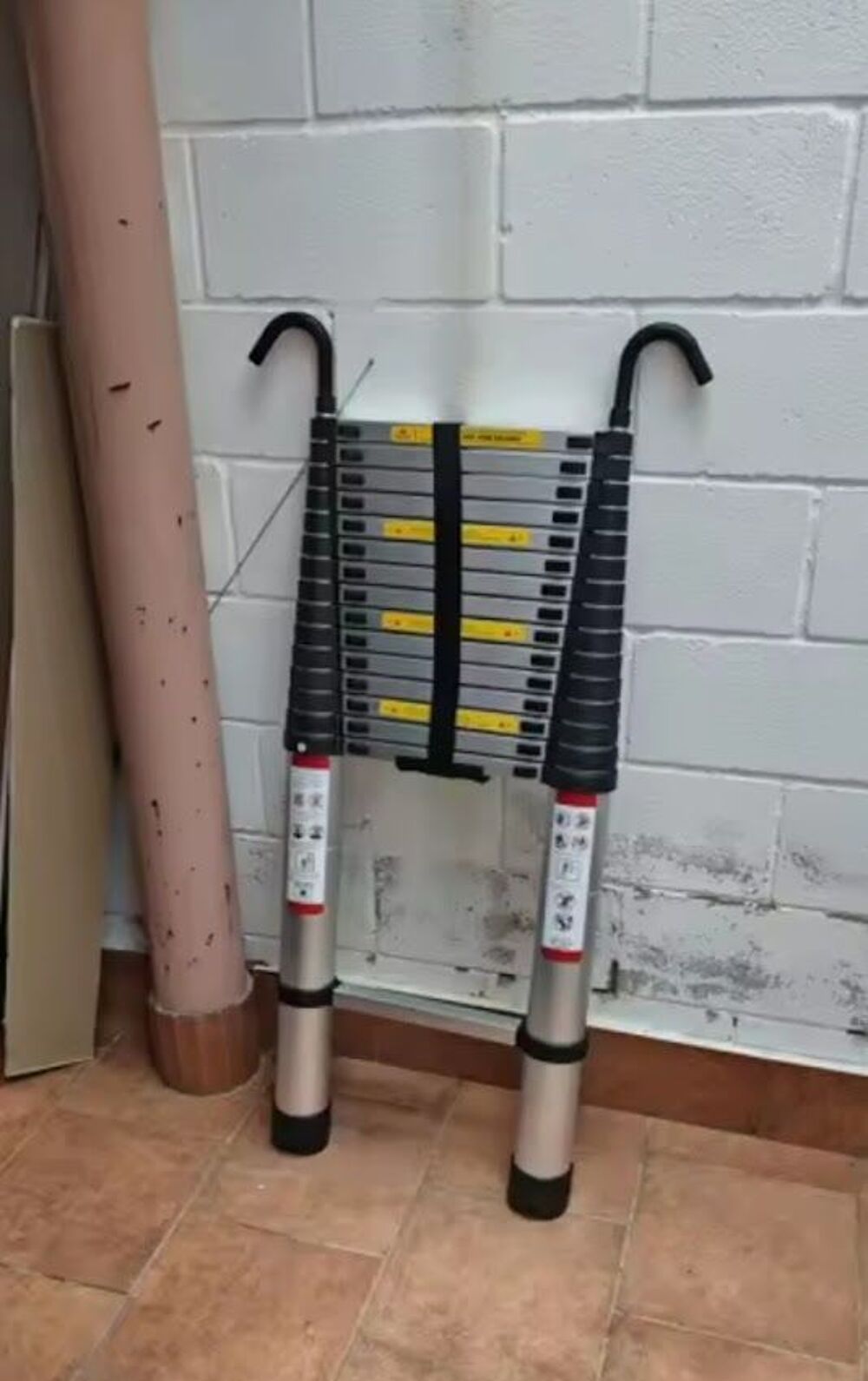 &Eacute;chelle t&eacute;lescopique 6,2 m&egrave;tre professionnel Bricolage