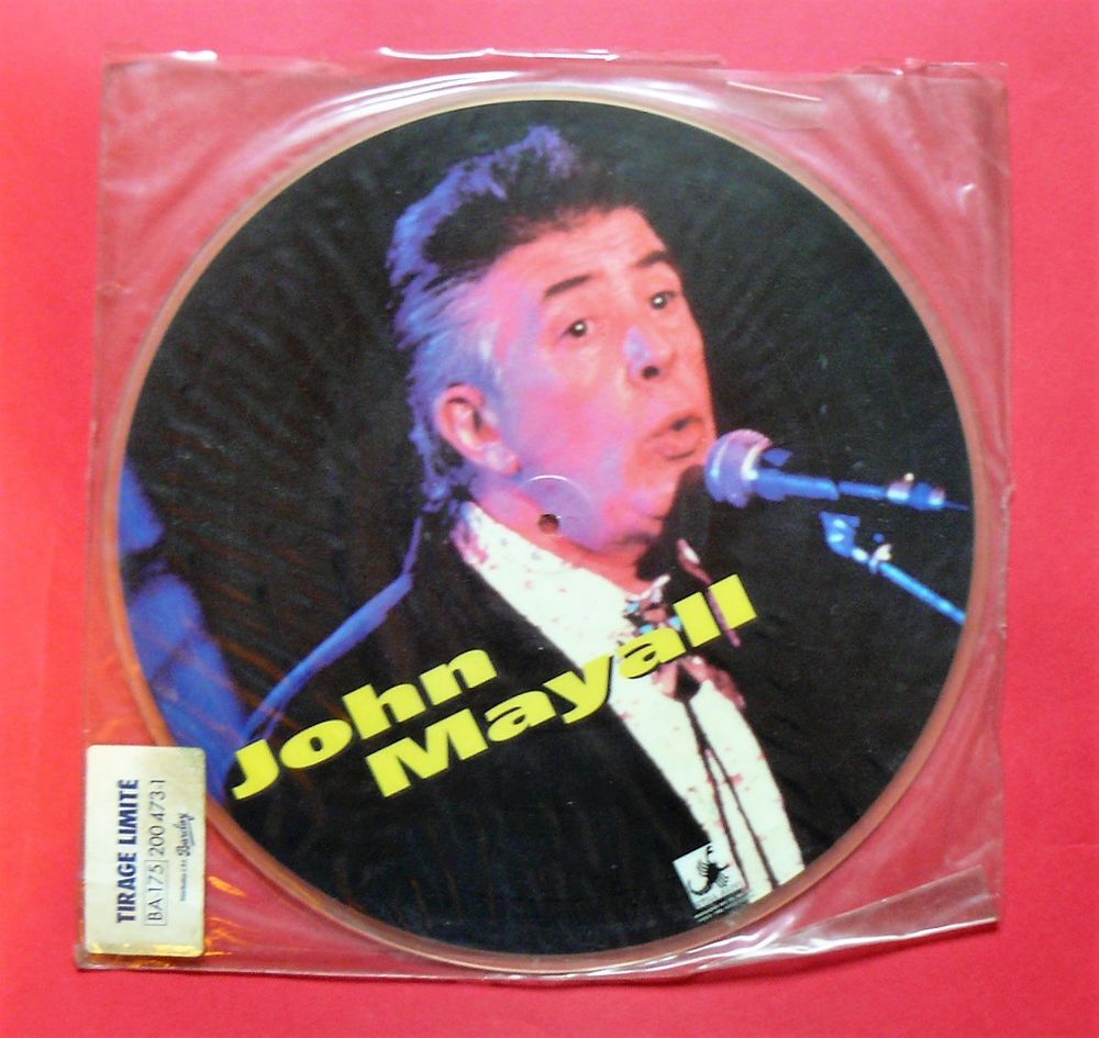 Picture Disc John MAYALL : Room to move - Tirage limit&eacute; 1995 CD et vinyles