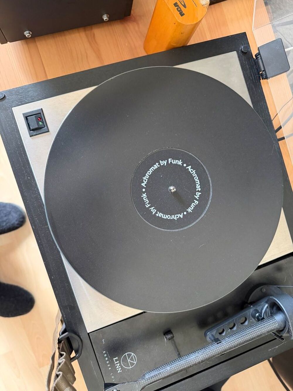 Platine vinyle LINN Sondek LP-12 noire &eacute;b&egrave;ne Audio et hifi