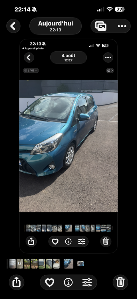 Toyota Yaris 100h Dynamic 2014 occasion &Eacute;vreux 27000