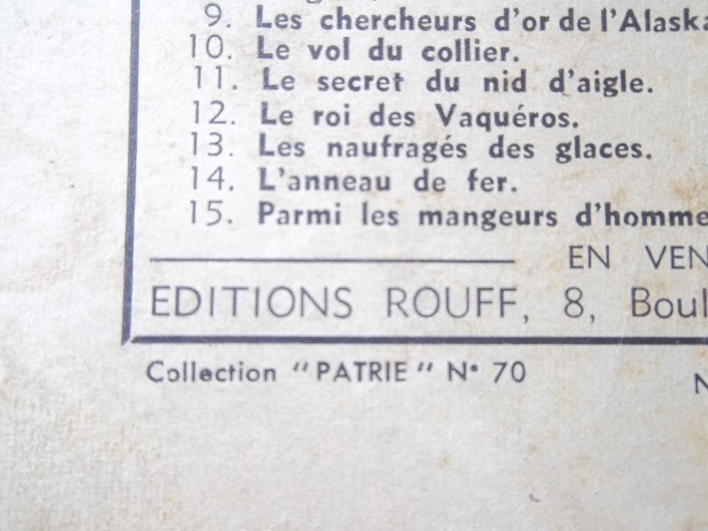 revue collection militaire "patrie" N&deg;70 1948 vintage 