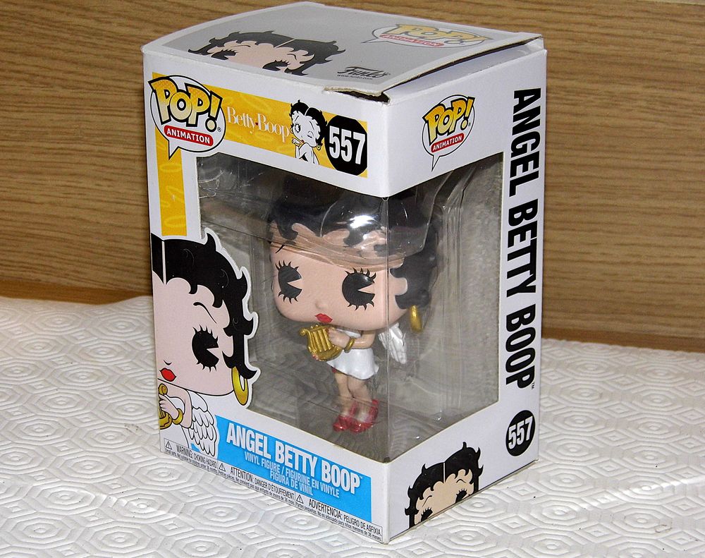 Figurine Funko Pop 557 - Betty Boop - Angel - Pop animation collection jouet 