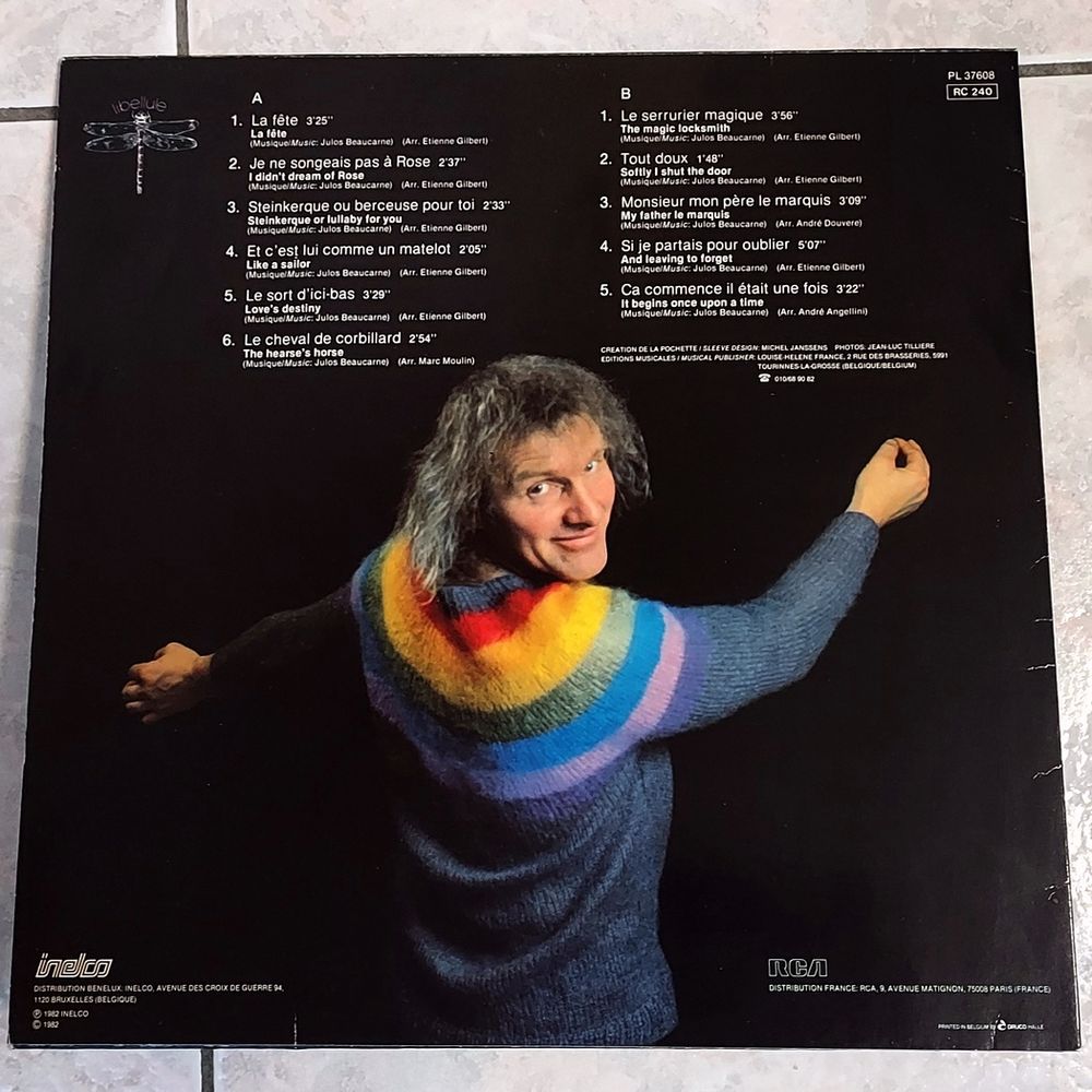 L'UNIVERS MUSICAL DE JULOS BEAUCARNE - 33t - LA F&Ecirc;TE - 1982 CD et vinyles