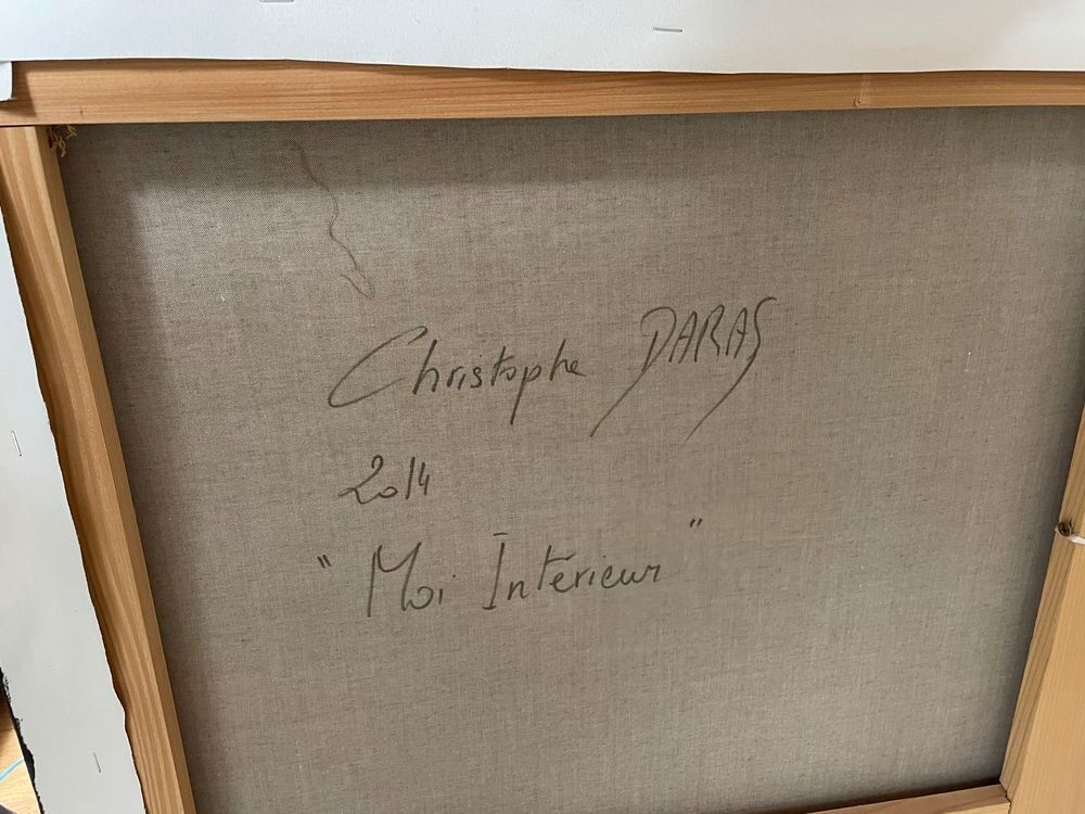 Tableau d'art "Moi Int&eacute;rieur" - 2014. Christophe DARAS Décoration