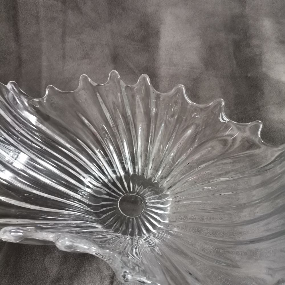3 Coupes en verre design vintage Décoration
