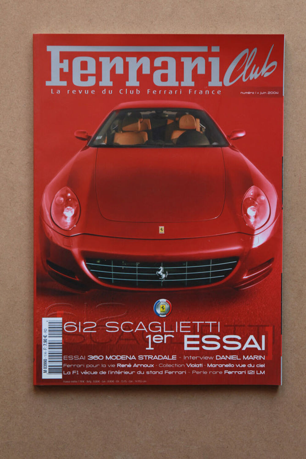 Revues Magazines Ferrari Club Livres et BD
