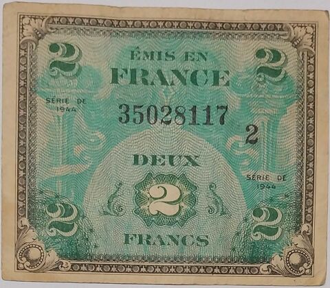 Billets de 2 francs 80 Vallon-en-Sully (03)