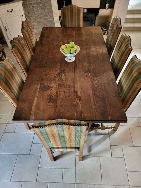 Table monast�re en ch�ne massif 299 Sainte-Vertu (89)