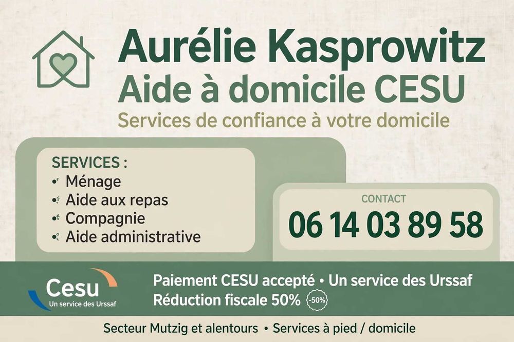   Aide à  domicile 