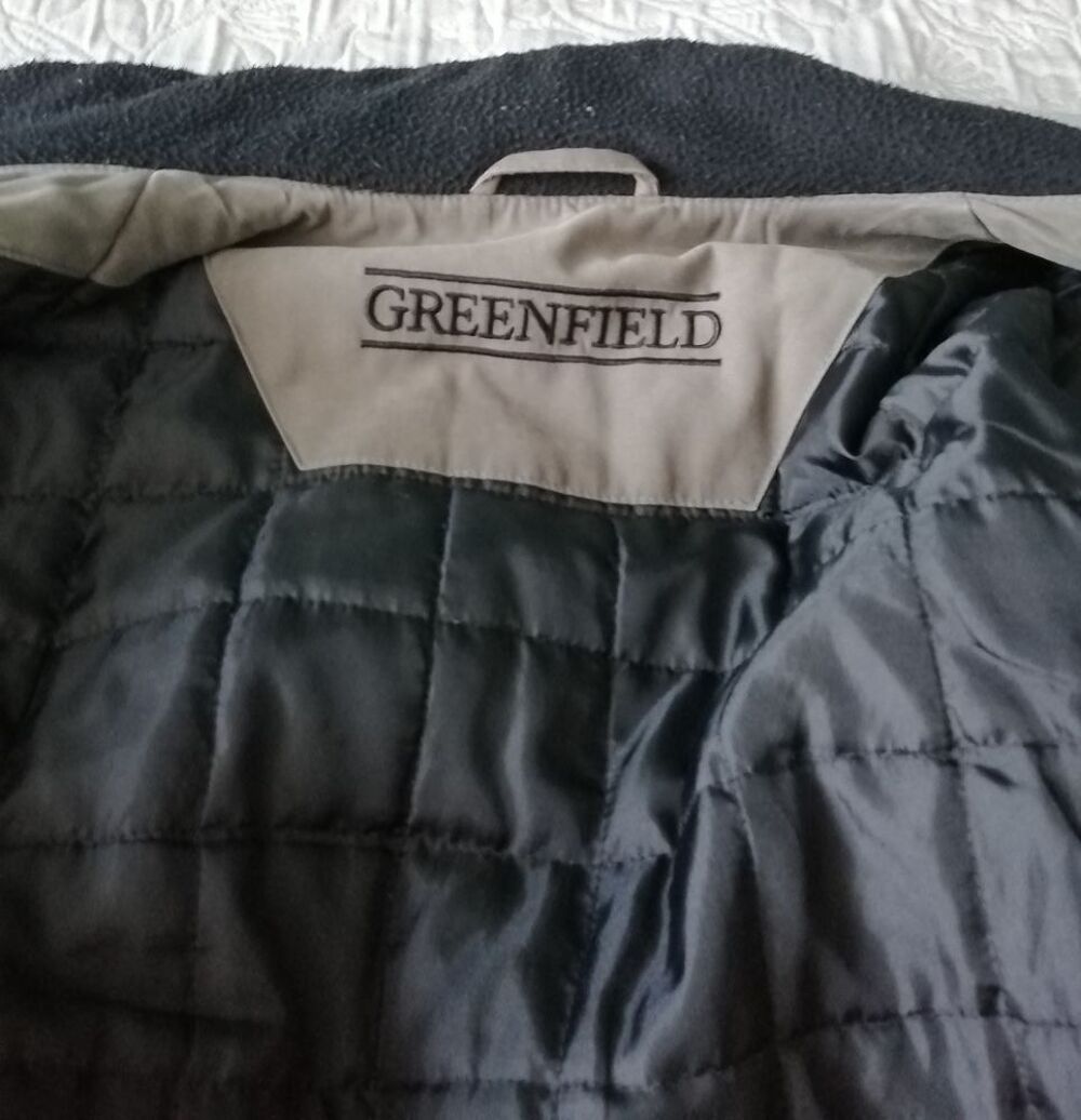 BLOUSON HOMME L GREENFIELD GRIS FONC&Eacute; Vêtements