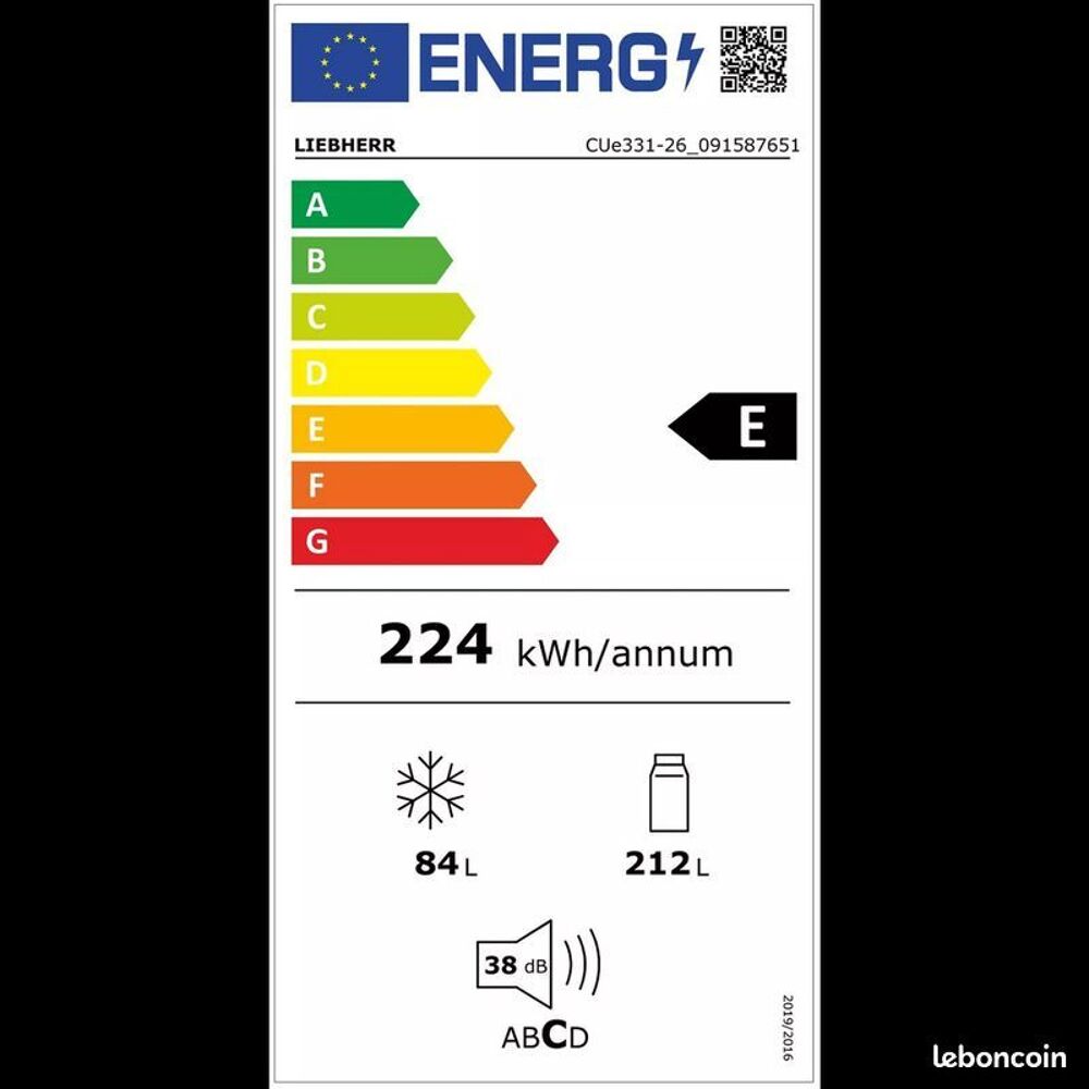 Frigo Liebherr Electroménager