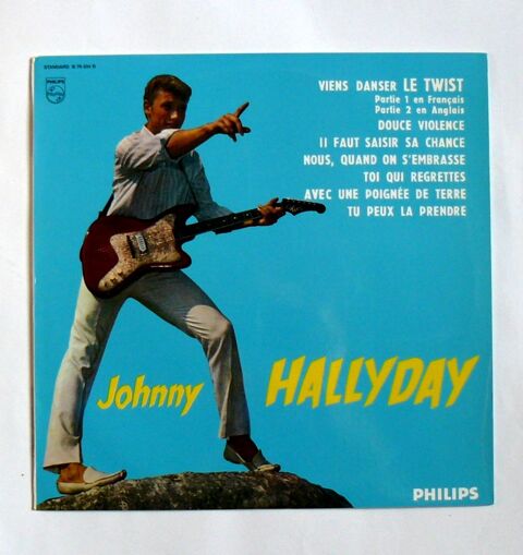 25cm Johnny HALLYDAY : Viens danser le Twist - numrot 18 Argenteuil (95)