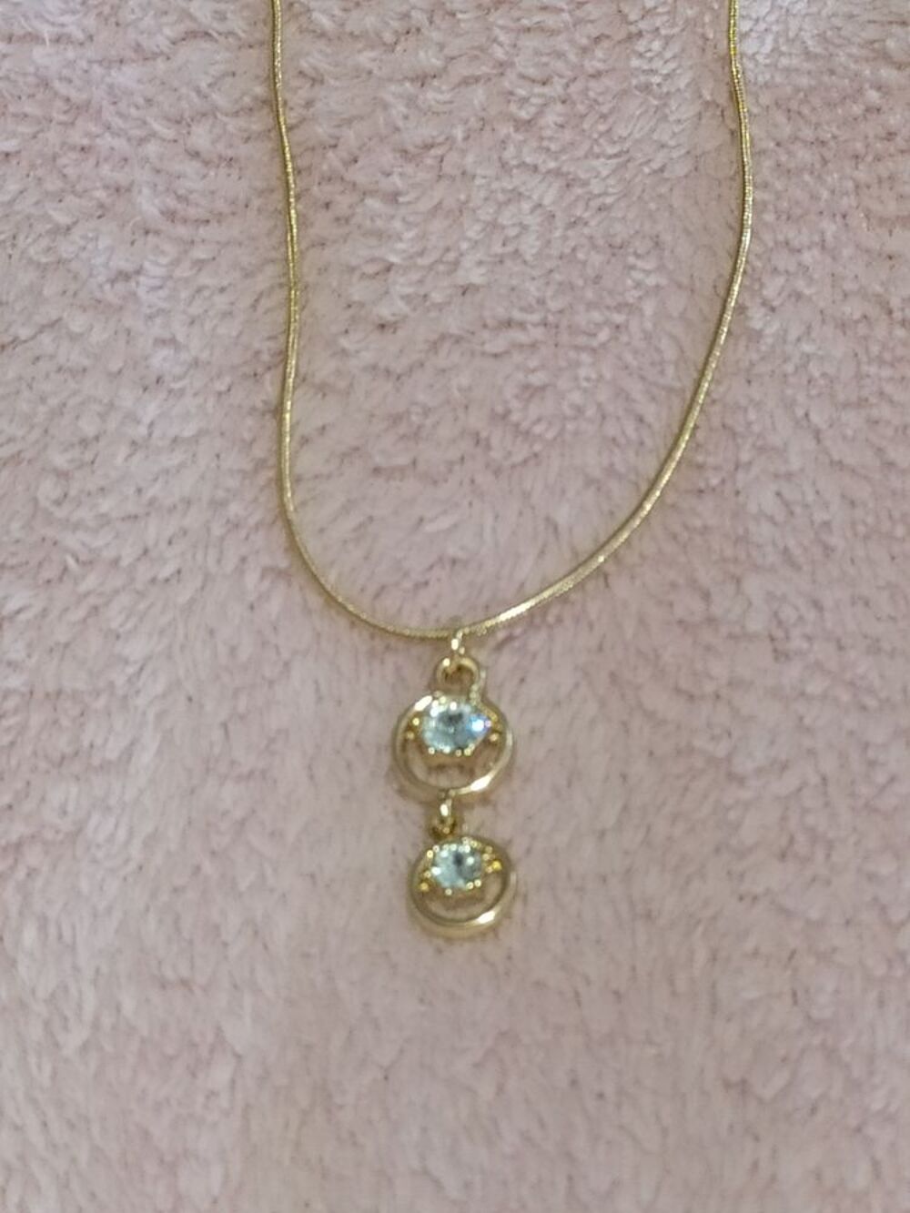 Collier Plaqu&eacute; or / Neuf Bijoux et montres