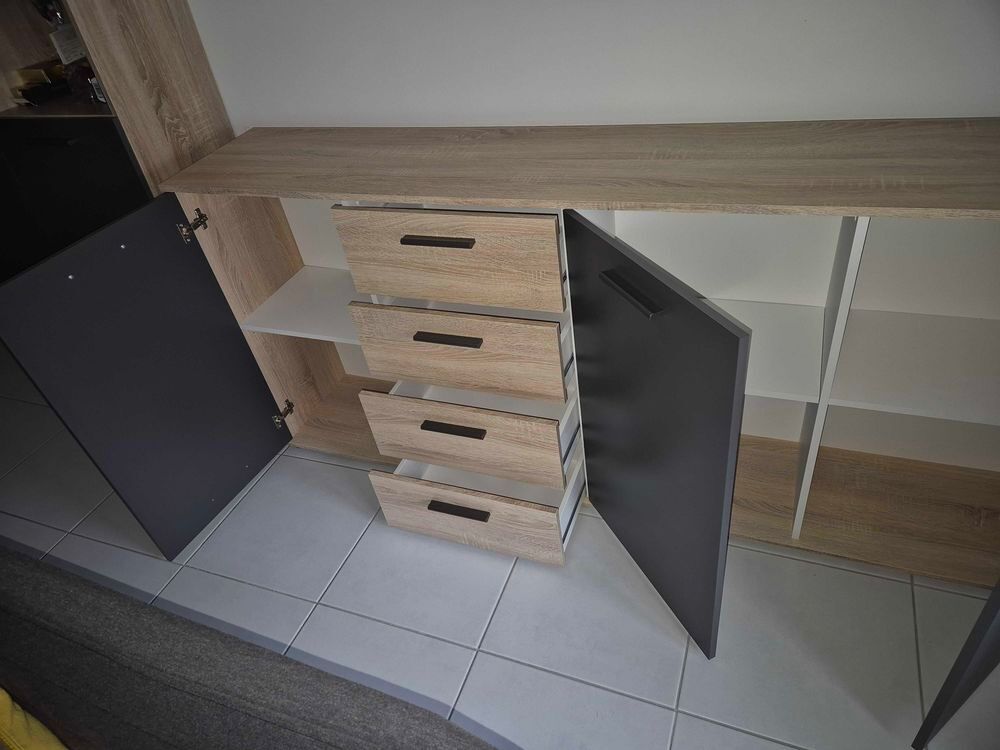 buffet bas 3portes 4tiroirs Meubles