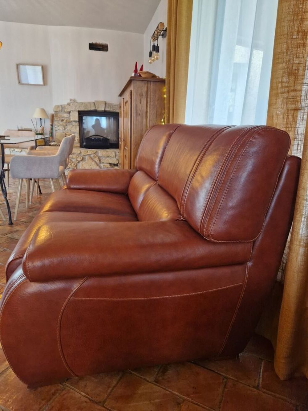 Canap&eacute; en cuir Meubles