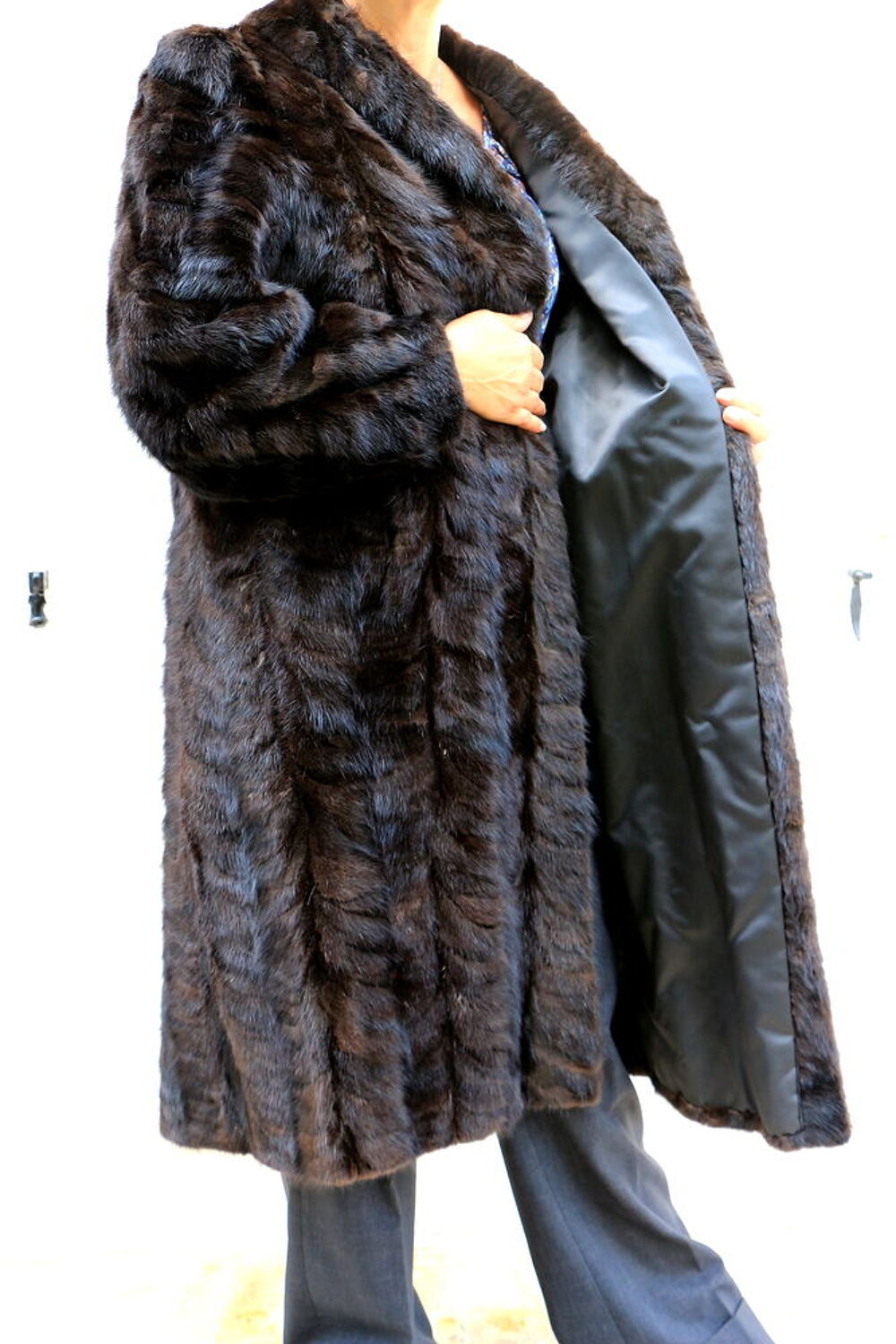 Manteau vison long Pierrot le Loup Vêtements