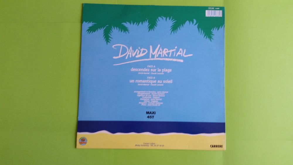DAVID MARTIAL CD et vinyles