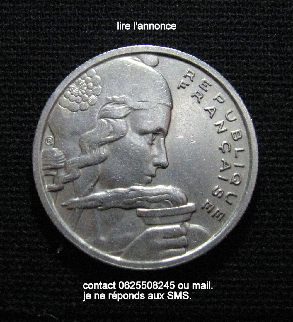 France-100francs-Cochet 1955--cuivre nickel. 