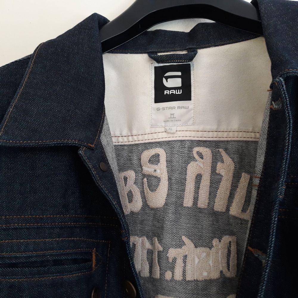 blouson jean G.Star Row. 
collection limit&eacute;e Vêtements