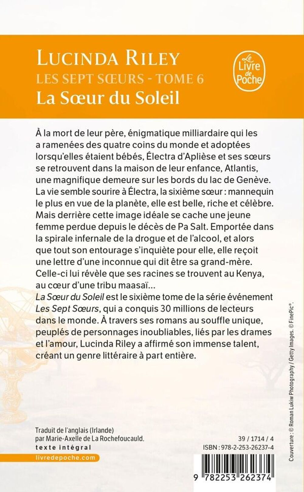 Les sept soeurs Tome 6 : La soeur du soleil Livres et BD