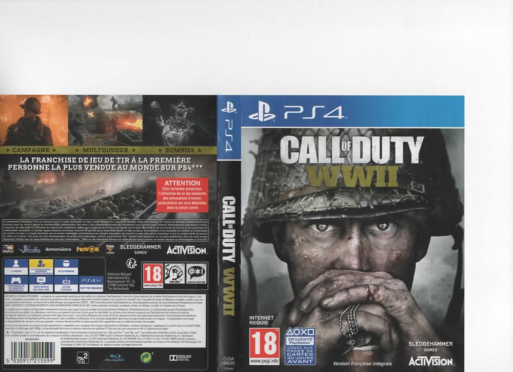 call of Duty Consoles et jeux vidéos