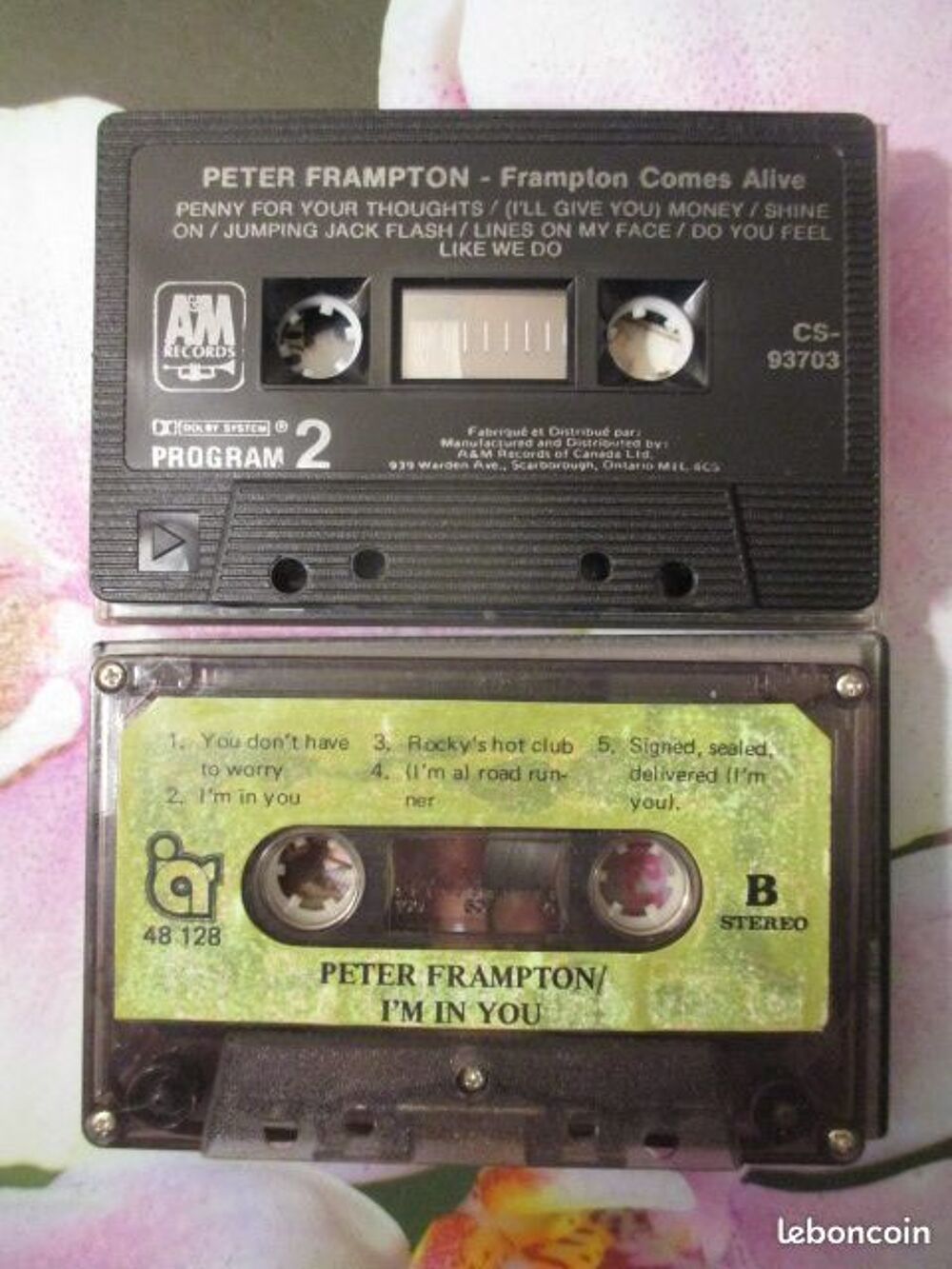 Cassettes audio Peter Frampton CD et vinyles