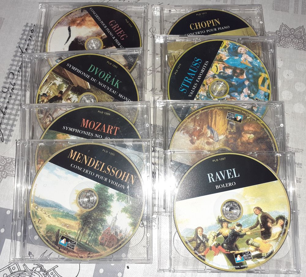 Lot 16 CD Musique classique CD et vinyles