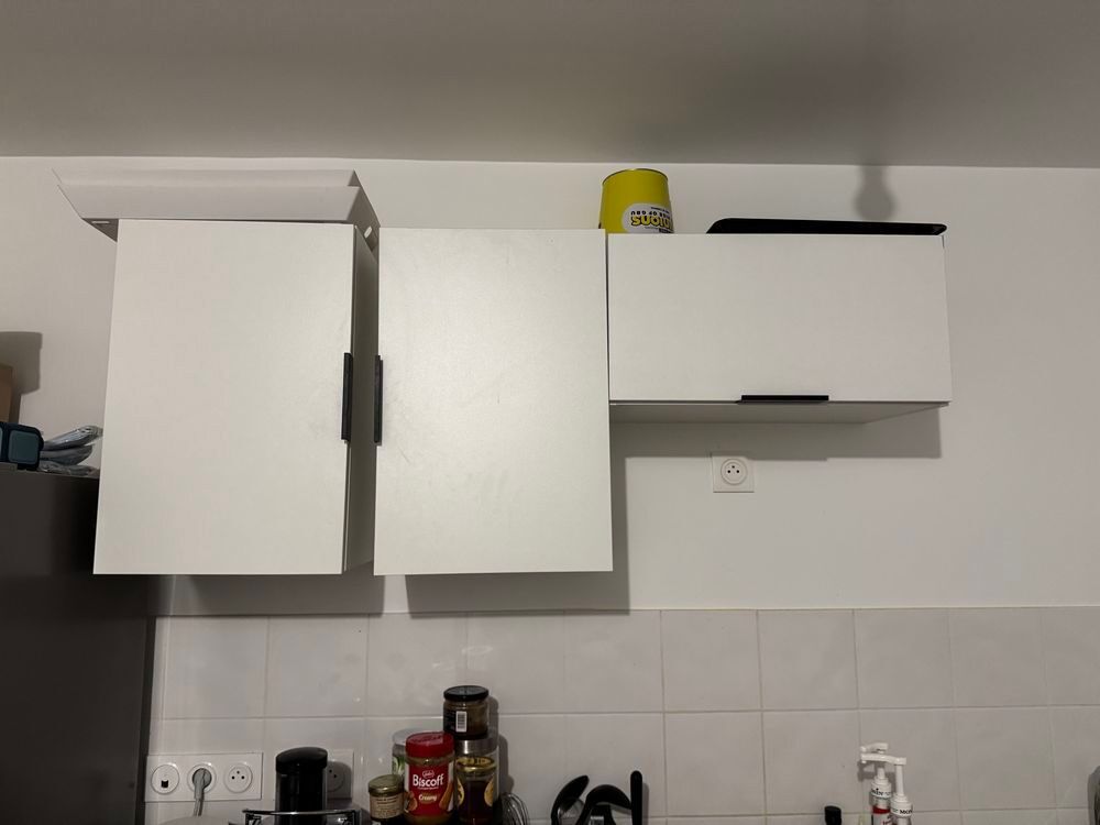 Cuisine 140cm + plaque de cuisson vitroc&eacute;ramique Meubles