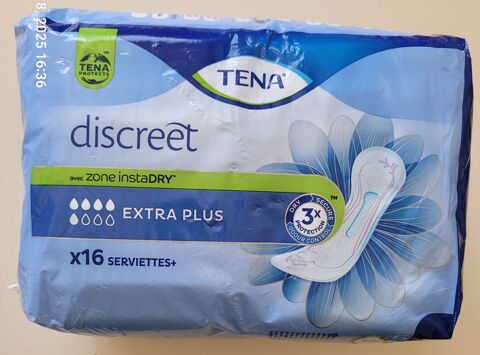 Lot de serviettes TENA DISCREET  Extra Plus  40 Milly-la-Fort (91)