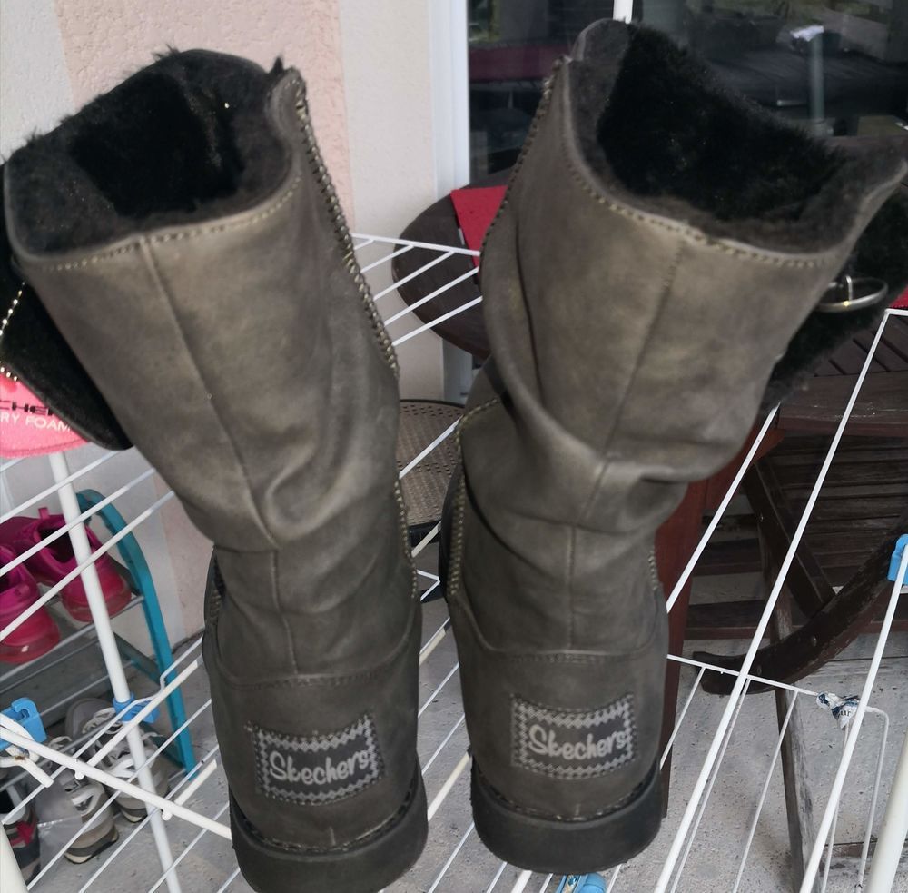 bottes sketchers Chaussures