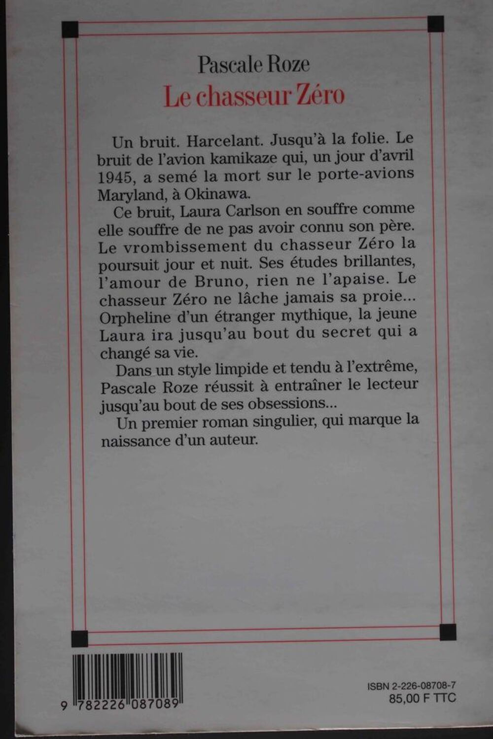 le chasseur Z&eacute;ro Livres et BD