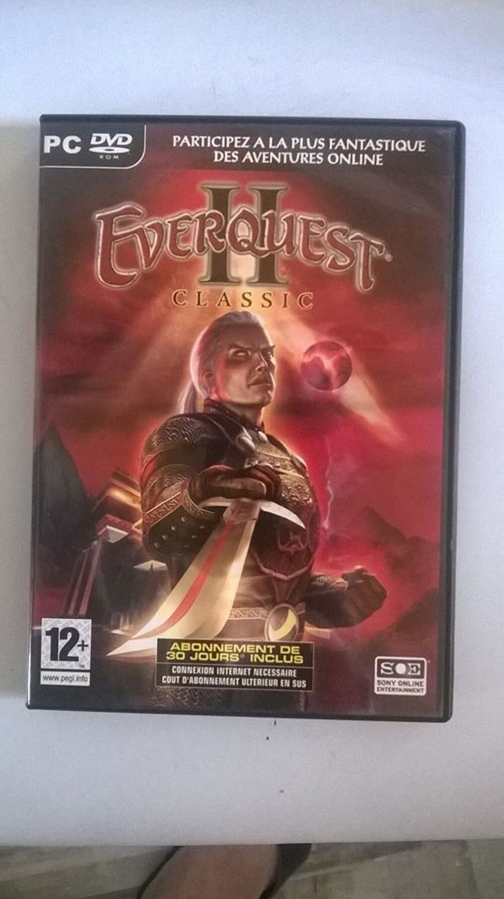 Everquest II sur PC
Avec code non utilise
Consoles et jeux vidéos