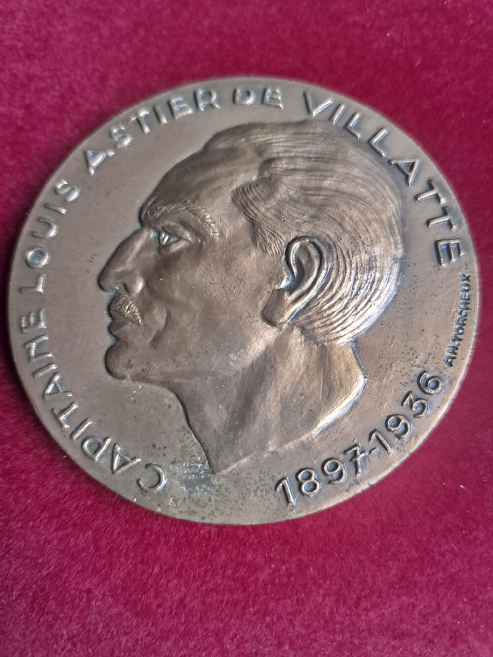 1986 m&eacute;daille L. Astier de Villatte 