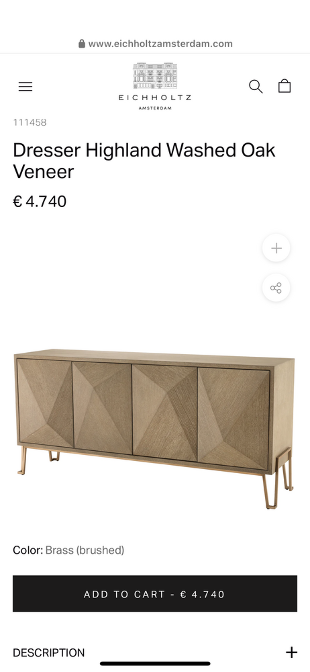 Tr&egrave;s beau buffet Meubles