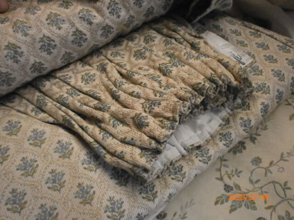 dix paires de double rideaux anciens Meubles