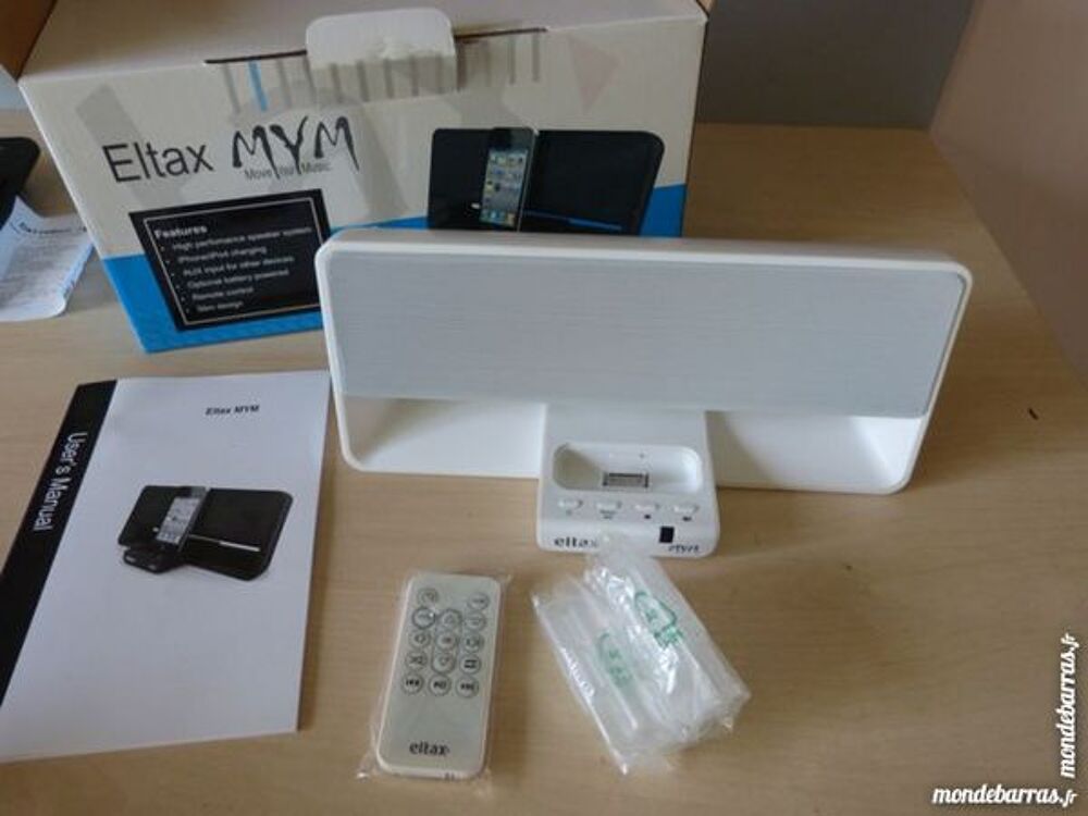 Enceinte Eltax MYM pour iPhone et iPod Audio et hifi
